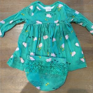 6-12 mo Hanna Andersson Piggy 🐷 Dress